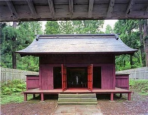 高照神社 廟所拝殿