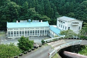 石岡第一発電所施設 本館旧変圧器室