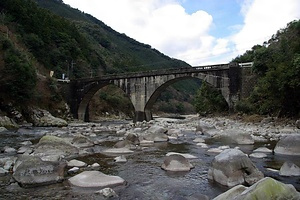 旧魚梁瀬森林鉄道施設 二股橋