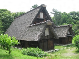 民家（白川の合掌造）