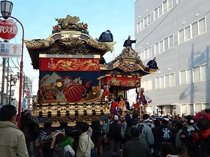 秩父祭の屋台行事と神楽