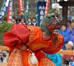 隠岐国分寺蓮華会舞