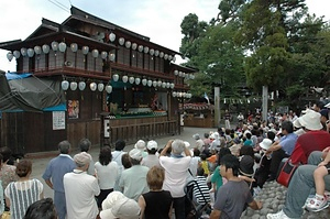 八女福島の燈篭人形