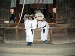 武水別神社の頭人行事