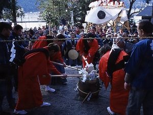 下呂の田の神祭の芸能