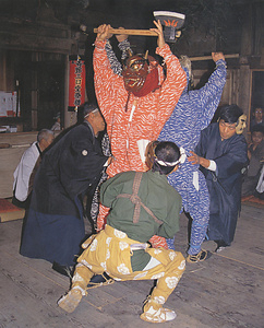 寺野の三日堂ひよんどり