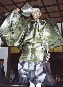 車大歳神社の翁舞