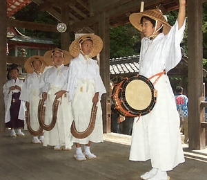 広八幡の田楽