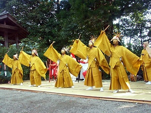 花園の仏の舞