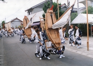 大江八幡神社の御船行事