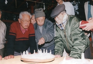 大原八幡宮の米占い行事