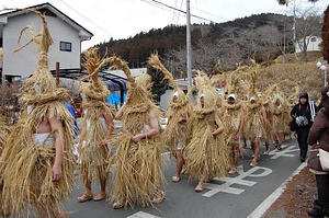 米川の水かぶり