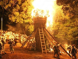 鳥羽の火祭り