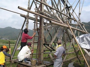 上総掘りの技術