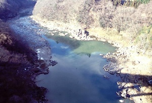 鮎滝渡船場跡