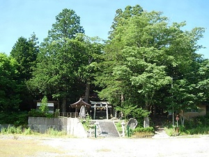 一位森八幡神社社叢