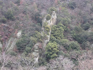 觜崎ノ屏風岩