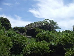 須佐高山の磁石石