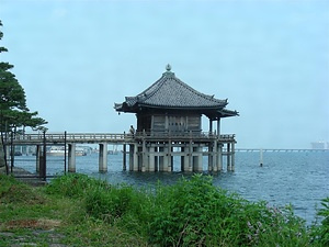 近江八景（堅田落雁）