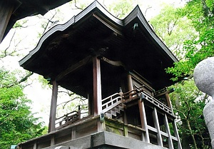 宇夫階神社末社塩竈神社本殿