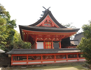 日御碕神社 神の宮(上の宮)玉垣