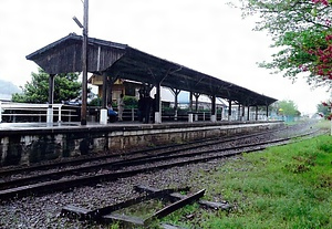 天竜浜名湖鉄道気賀駅上屋及びプラットホーム