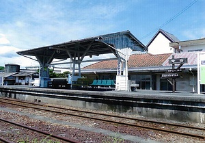 天竜浜名湖鉄道金指駅上屋及びプラットホーム