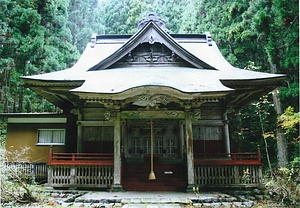 森子大物忌神社拝殿及び幣殿