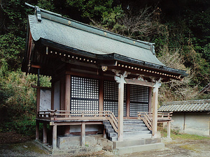 柞原八幡宮 東宝殿