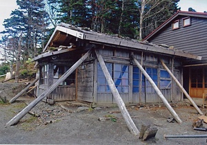 徳本峠小屋休憩所