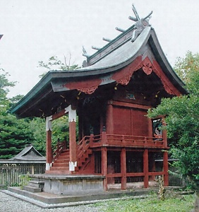 鳥海山大物忌神社吹浦口ノ宮摂社月山神社本殿