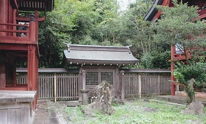 鳥海山大物忌神社吹浦口ノ宮後神門及び玉垣