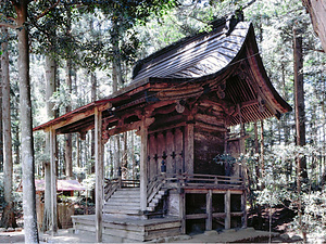 八幡神社 末社亀齢社本殿