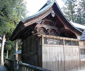 酒波神社本殿