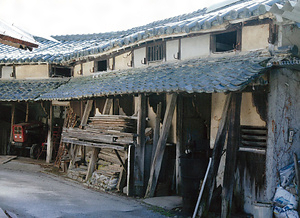 堀家住宅（兵庫県たつの市龍野町） 牛小屋