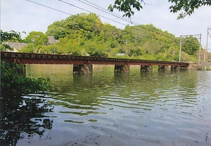 和歌山電鐵貴志川線大池第二橋梁