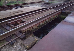 くま川鉄道御溝橋梁