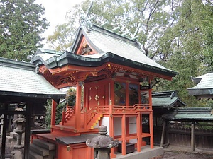 蟻通神社本殿