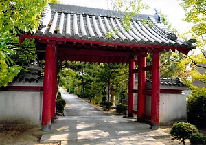 蟻通神社裏門