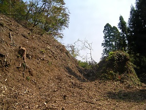 加越国境城跡群及び道　切山城跡　松根城跡　小原越