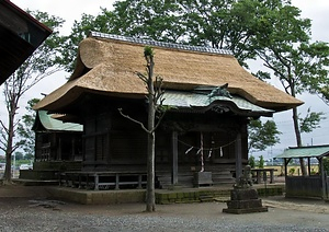 高部屋神社拝殿及び幣殿