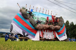 安曇平のお船祭り