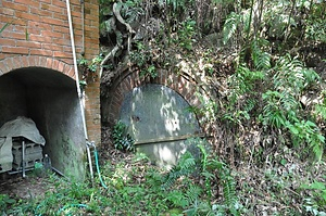 中野家住宅上の取水口