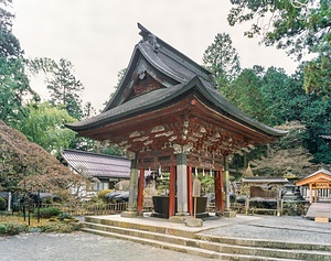 北口本宮冨士浅間神社 手水舎