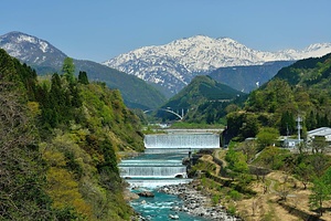 常願寺川砂防施設 本宮堰堤