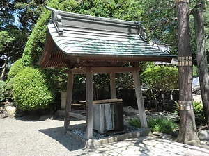 茂木七郎右衛門家住宅琴平神社手水舎