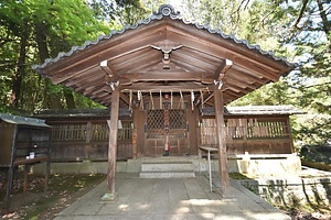 今宮神社地主社拝所・透塀