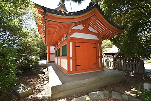 今宮神社楼門東廻廊