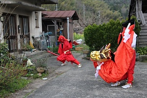 因幡・但馬の麒麟獅子舞