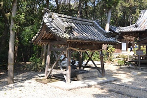 登彌神社手水舎